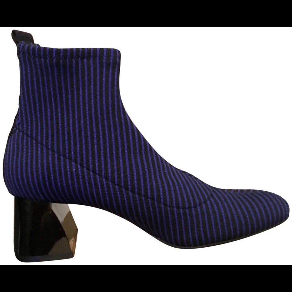 Zara Sock-Style High Heeled Ankle Bootie